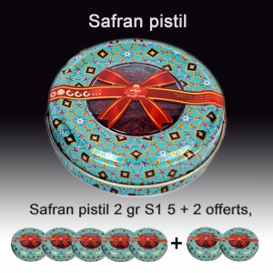Safran pistil 2 gr 5 x 2 gratuits