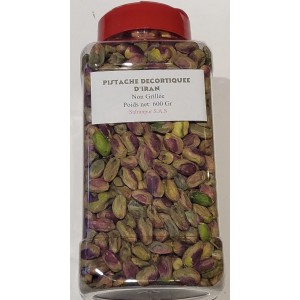 Pistache décortiquée non grillée - 600 gr