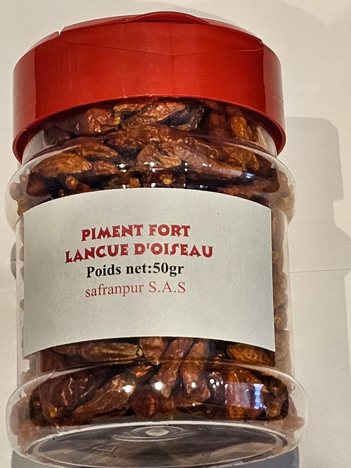 Piment fort langue d'oiseau 50 Gr