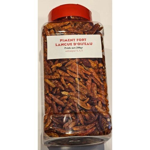 Piment langue d'oiseau 200 Gr