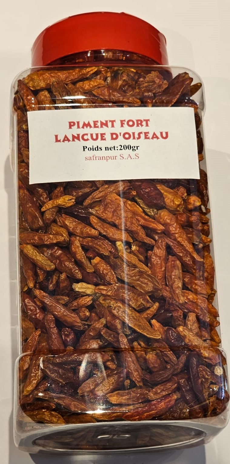 Piment langue d'oiseau 200 Gr