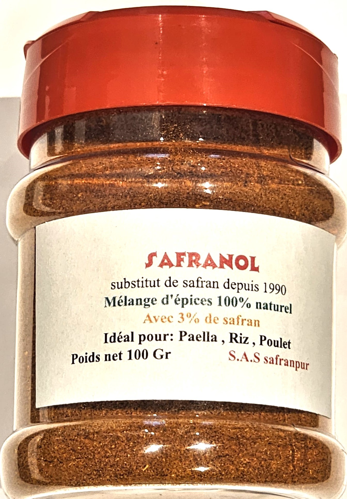 Safranol substitut de safran 100 Gr