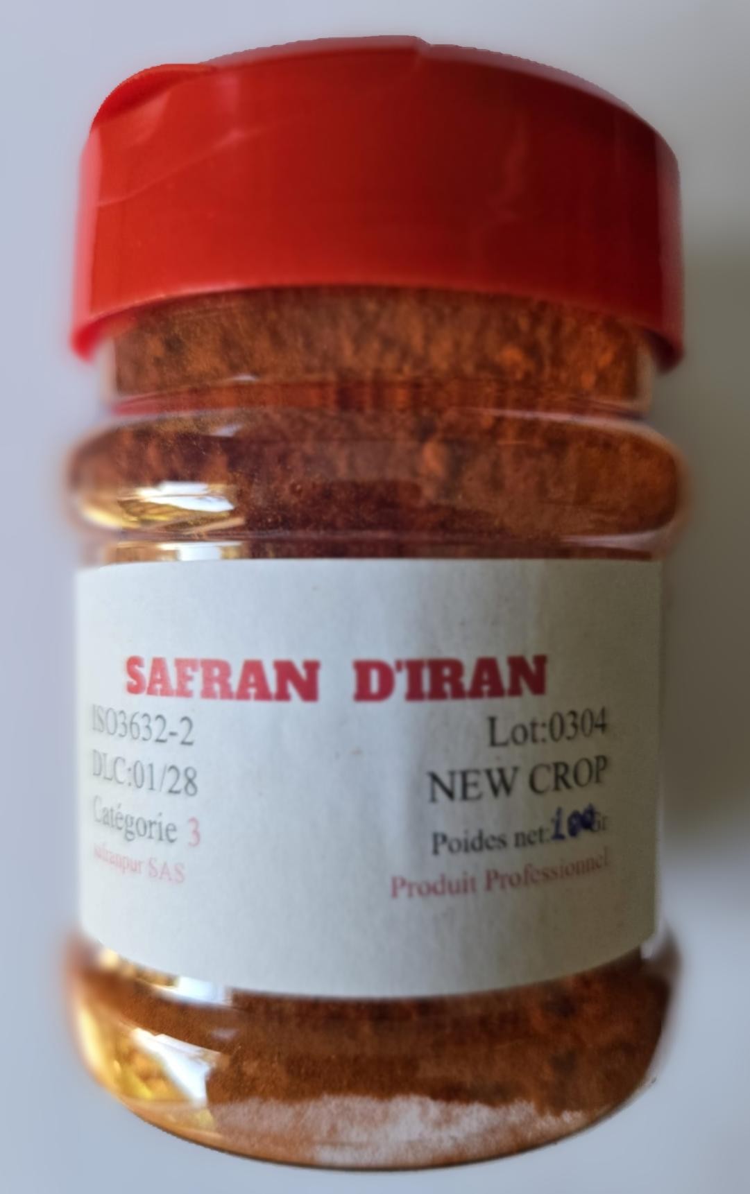 100 Gr Safran poudre catégorie3