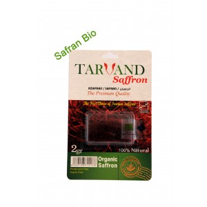 Safran BIO 2 gr par lot de 5